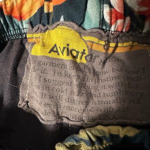 Aviator Nation floral leggings